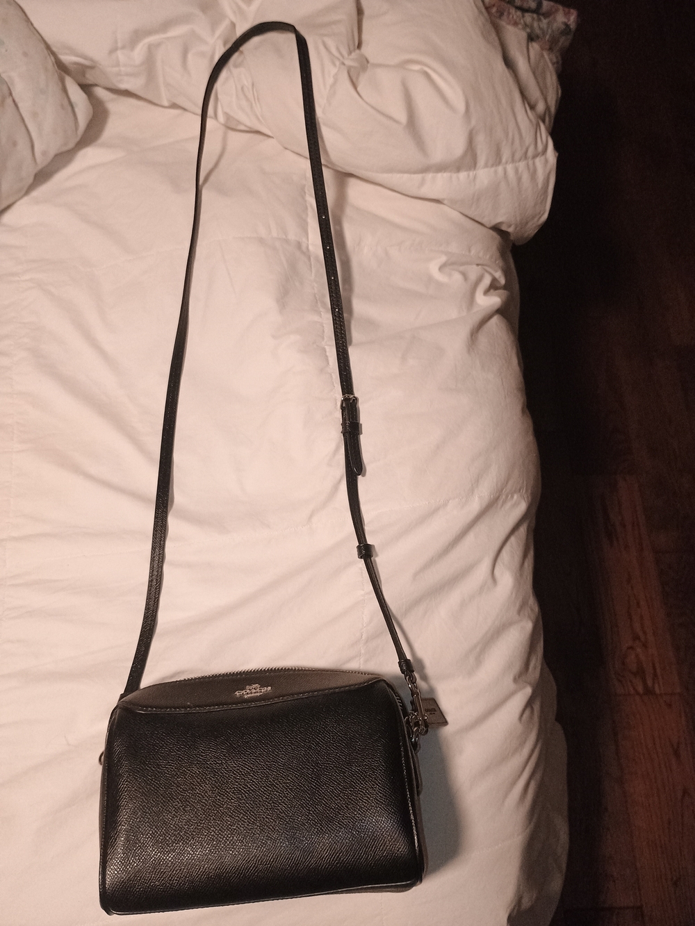 Coach Double Zip Crossbody Black & Coach Wallet
